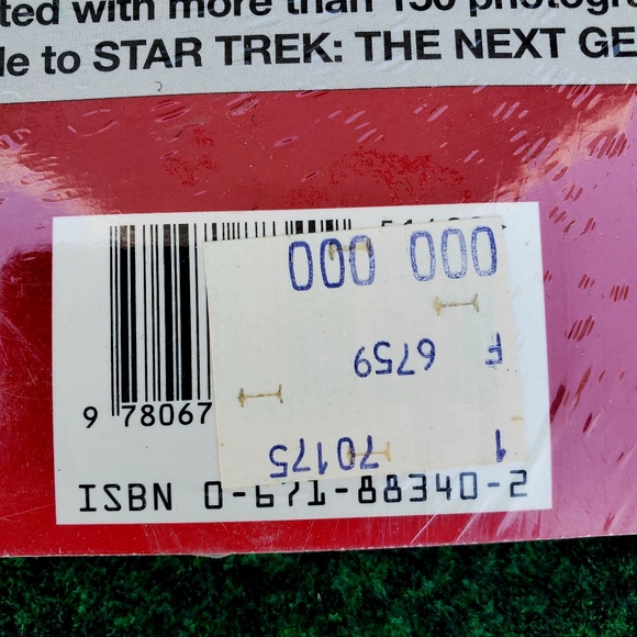 The Star Trek The Next Generation Companion Book 1992 by Larry Nemecek New Seal - Picture 4 of 8